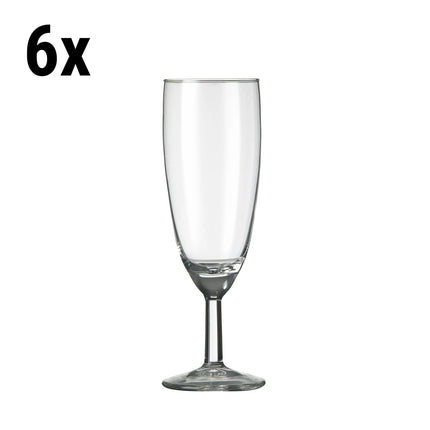 (6 pcs) Champagne glass - GGM Gastro Gilde - 160 ml