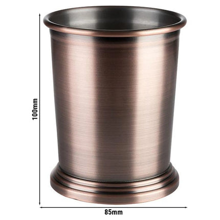 (6 pcs) Coffee Mug GGM Gastro JULEP MUG - 350ml - Antique Copper