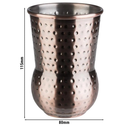 (6 pcs) Coffee Mug GGM Gastro JULEP MUG - 400ml - Antique Copper