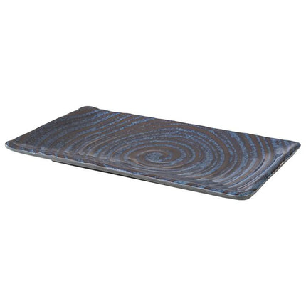 (6 pcs) GGM Gastro LOOPS - Melamine - 235x135mm - Height: 15mm - Blue/Grey