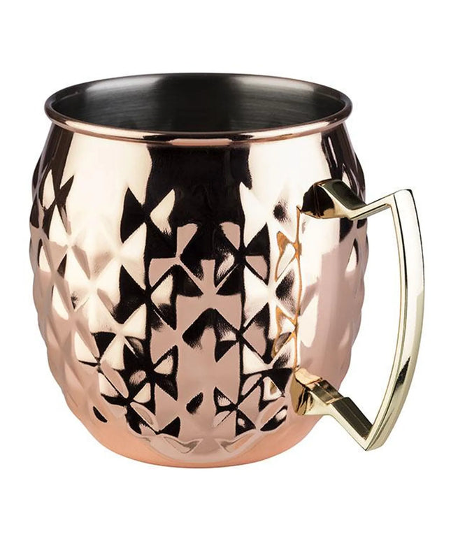 (6 pcs) GGM Gastro Moscow Mule Mug - 500ml - Copper - with Handle