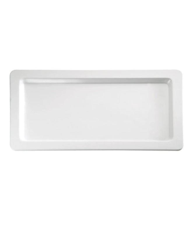 (6 pcs) GN 1/1 Gastronorm Tray - GGM Gastro APART - Melamine - 530x325mm - Height: 25mm - White