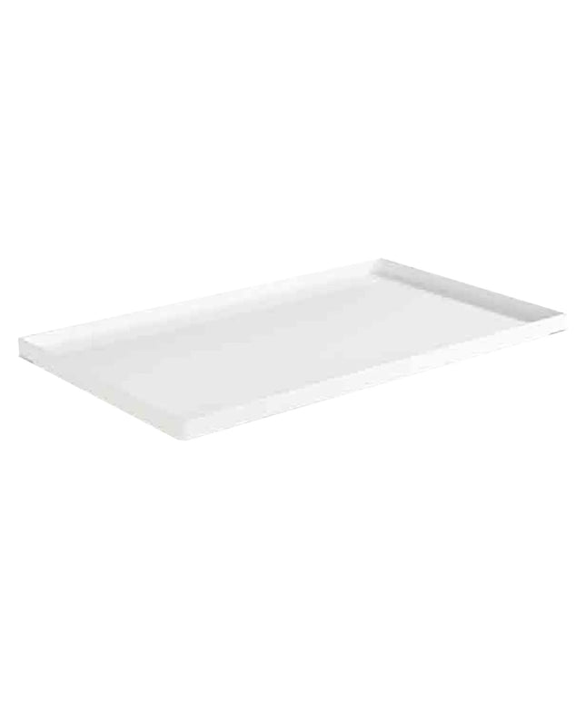 (6 pcs) GN 1/1 Gastronorm Tray - GGM Gastro ASIA PLUS - Melamine - 530x325mm - Height: 30mm - White