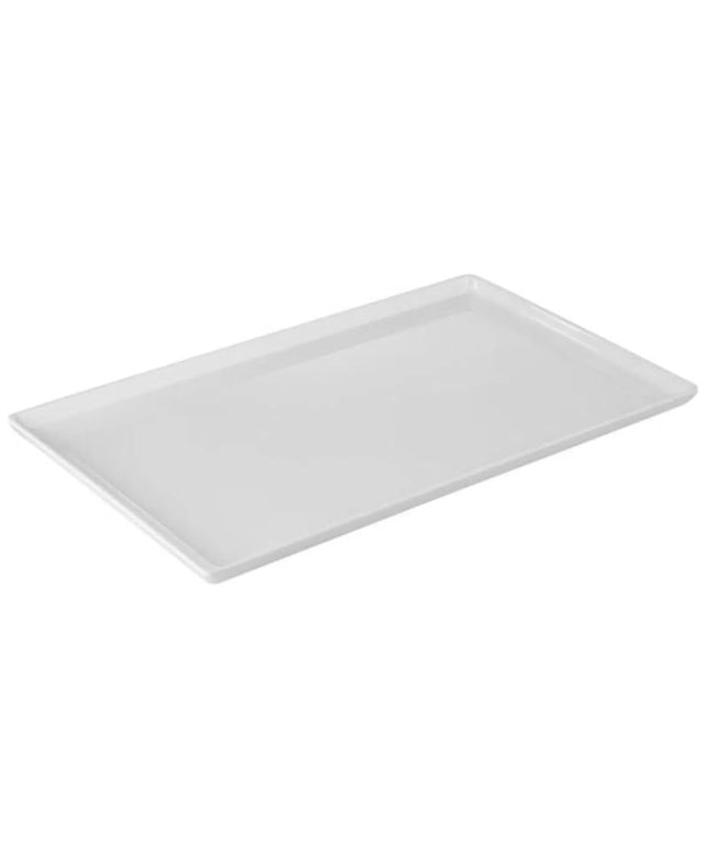 (6 pcs) GN 1/1 Gastronorm Tray - GGM Gastro FLOAT - Melamine - 530x325mm - Height: 30mm - White