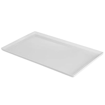(6 pcs) GN 1/1 Gastronorm Tray - GGM Gastro FLOAT - Melamine - 530x325mm - Height: 30mm - White
