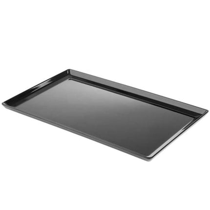 (6 pcs) GN 1/1 Gastronorm Tray - GGM Gastro FLOAT - Melamine - 530x325mm - Height: 30mm - Black