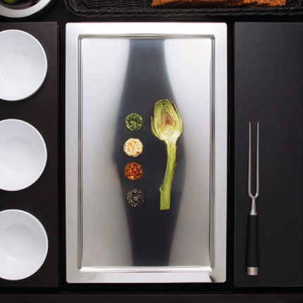 (6 pcs) GN 1/1 Gastronorm Tray - GGM Gastro FRAMES - Stainless Steel - 530x325mm - Height: 20mm