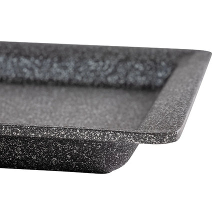 (6 pcs) GN 1/1 Gastronorm Tray - GGM Gastro FROSTFIRE - Aluminium - 530x325mm - Height: 30mm - Grey