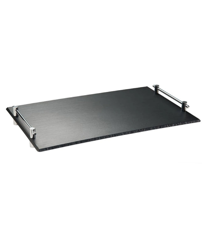 (6 pcs) GN 1/1 Gastronorm Tray - GGM Gastro SLATE - Melamine - 530x325mm - Height: 60mm - Black