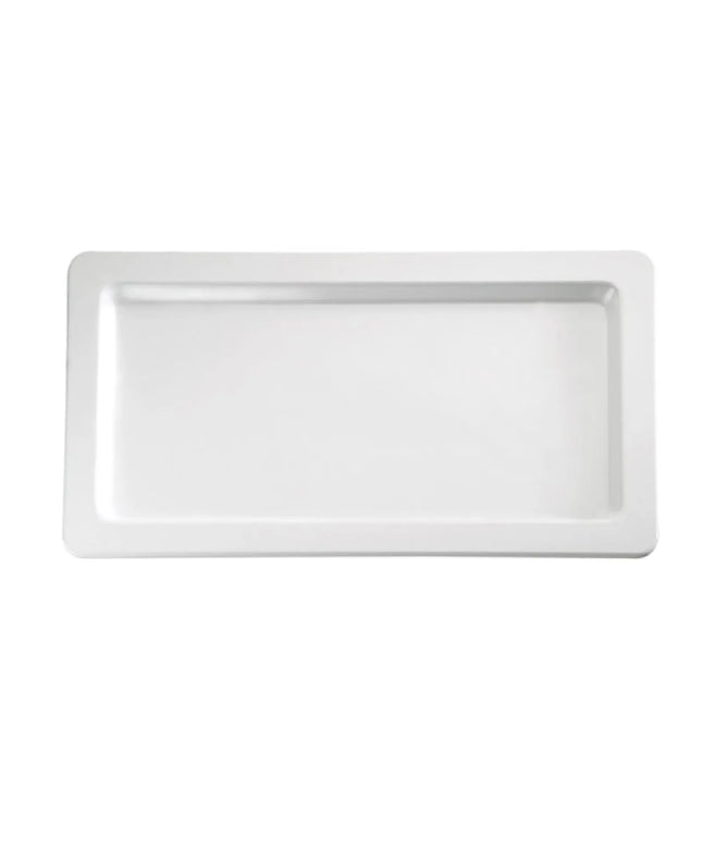 (6 pcs) GN 1/2 Gastronorm Tray - GGM Gastro APART - Melamine - 325x265mm - Height: 25mm - White