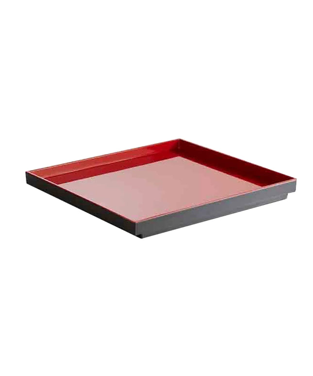(6 pcs) GN 1/2 Gastronorm Tray - GGM Gastro ASIA PLUS - Melamine - 325x265mm - Height: 30mm - Black