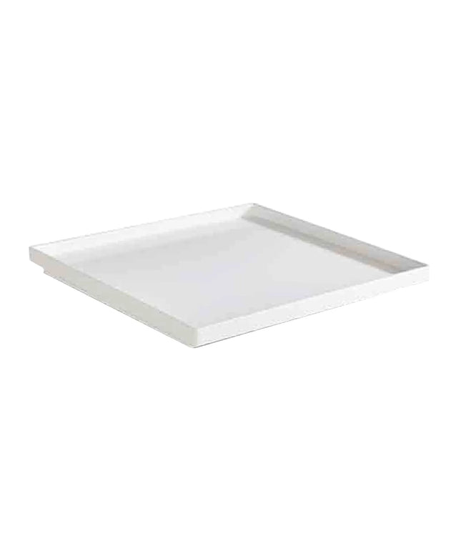 (6 pcs) GN 1/2 Gastronorm Tray - GGM Gastro ASIA PLUS - Melamine - 325x265mm - Height: 30mm - White