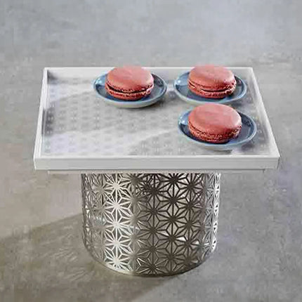 (6 pcs) GN 1/2 Gastronorm Tray - GGM Gastro ASIA PLUS - Melamine - 325x265mm - Height: 30mm - White