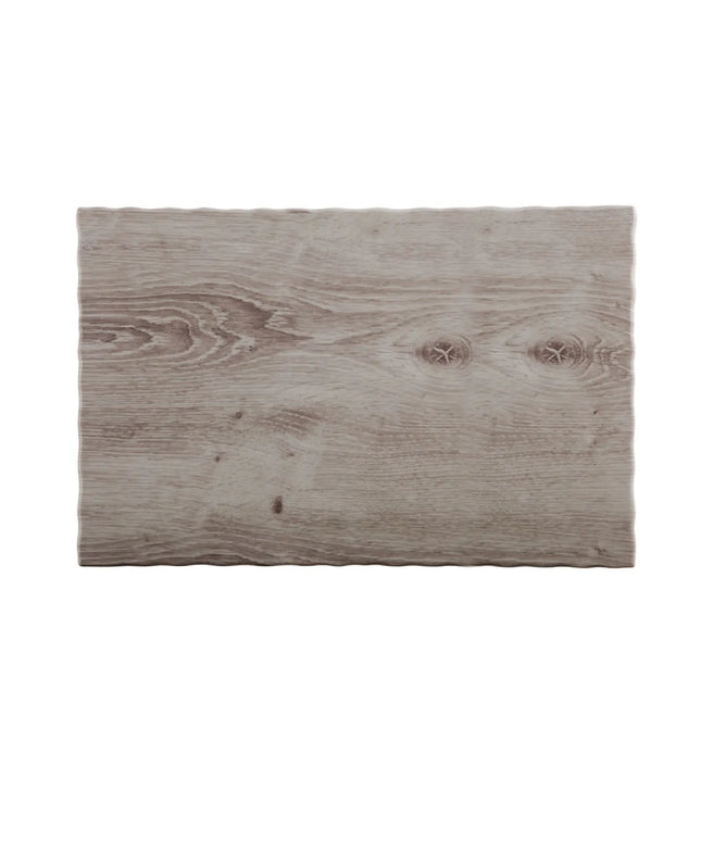 (6 pcs) GN 1/2 Gastronorm Tray - GGM Gastro DRIFTWOOD - Melamine - 325x265mm - Height: 15mm - Grey