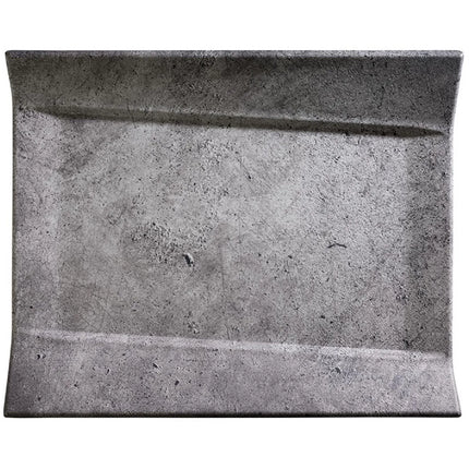 (6 pcs) GN 1/2 Gastronorm Tray - GGM Gastro ELEMENT - Melamine - 325x265mm - Height: 35mm - Grey