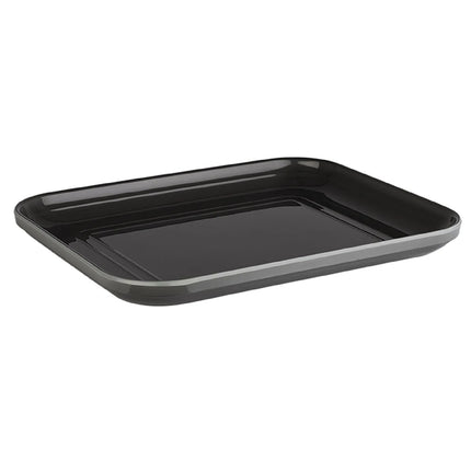 (6 pcs) GN 1/2 Gastronorm Tray - GGM Gastro EMMA - Melamine - 325x265mm - Height: 30mm - Grey