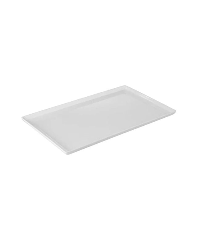 (6 pcs) GN 1/2 Gastronorm Tray - GGM Gastro FLOAT - Melamine - 325x265mm - Height: 30mm - White