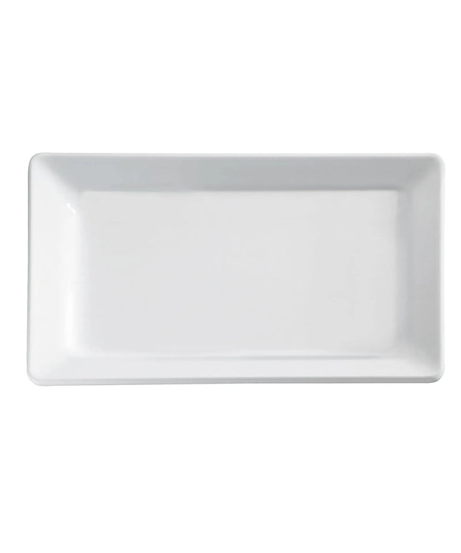 (6 pcs) GN 1/2 Gastronorm Tray - GGM Gastro FRIENDLY - Recycled PET - 325x265mm - Height: 30mm - White