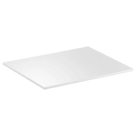 (6 pcs) GN 1/2 Gastronorm Tray - GGM Gastro ZERO - Melamine - 325x265mm - Height: 15mm - White