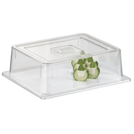 (6 pcs) GN 1/2 Gastronorm Tray - GGM Gastro ZERO - Melamine - 325x265mm - Height: 15mm - White