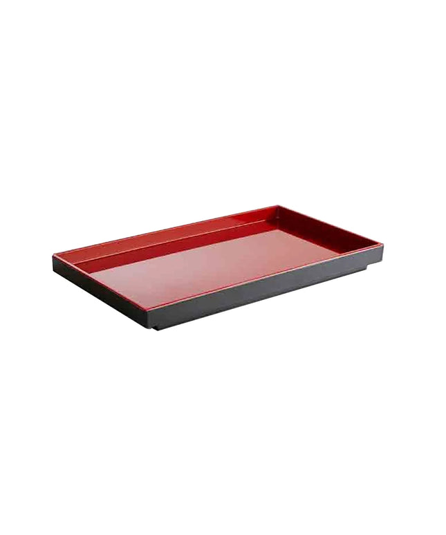 (6 pcs) GN 1/3 Gastronorm Tray - GGM Gastro ASIA PLUS - Melamine - 325x176mm - Height: 30mm - Black