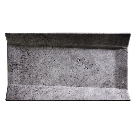 (6 pcs) GN 1/3 Gastronorm Tray - GGM Gastro ELEMENT - Melamine - 325x176mm - Height: 35mm - Grey