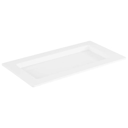 (6 pcs) GN 1/3 Gastronorm Tray - GGM Gastro FRAMES - Melamine - 325x176mm - Height: 20mm - White