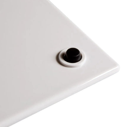 (6 pcs) GN 1/3 Gastronorm Tray - GGM Gastro ZERO - Melamine - 325x176mm - Height: 15mm - White