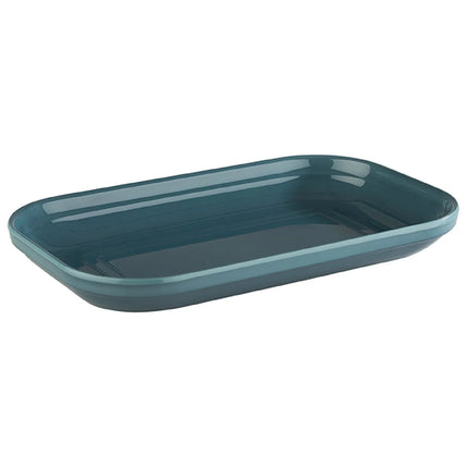 (6 pcs) GN 1/4 Gastronorm Tray - GGM Gastro EMMA - Melamine - 265x162mm - Height: 30mm - Blue