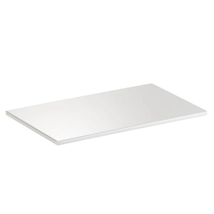 (6 pcs) GN 1/4 Gastronorm Tray - GGM Gastro ZERO - Melamine - 265x162mm - Height: 15mm - White