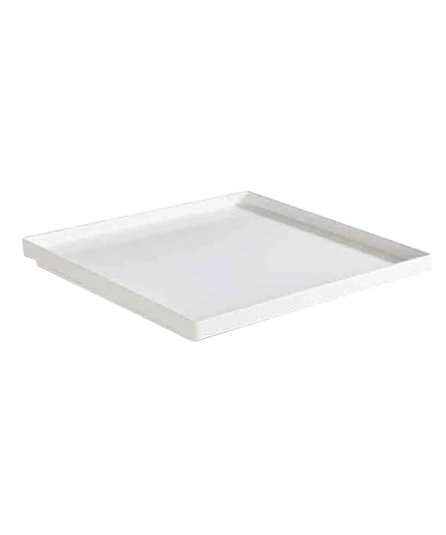 (6 pcs) GN 2/3 Gastronorm Tray - GGM Gastro ASIA PLUS - Melamine - 354x325mm - Height: 30mm - White