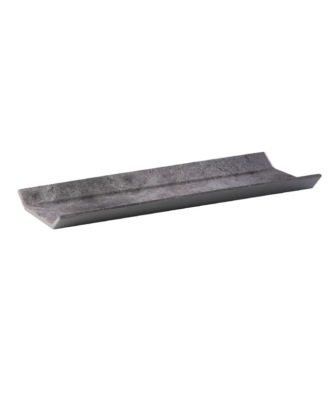 (6 pcs) GN 2/4 Gastronorm Tray - GGM Gastro ELEMENT - Melamine - 530x162mm - Height: 35mm - Grey