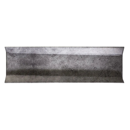 (6 pcs) GN 2/4 Gastronorm Tray - GGM Gastro ELEMENT - Melamine - 530x162mm - Height: 35mm - Grey