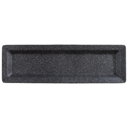(6 pcs) GN 2/4 Gastronorm Tray - GGM Gastro FROSTFIRE - Aluminium - 530x162mm - Height: 30mm - Grey