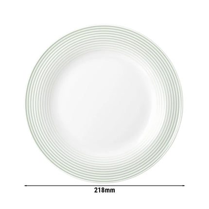 (6 pcs) SELTMANN WEIDEN | Blues Sage Green Side Plates – Flat – Sage Green Porcelain – Oven & Microwave-safe