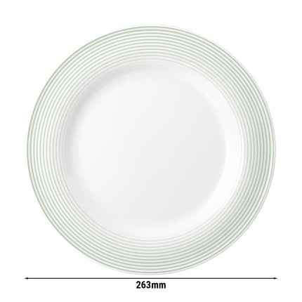 (6 pcs) SELTMANN WEIDEN | Blues Sage Side Plates – Flat – Sage Porcelain – Ovenproof