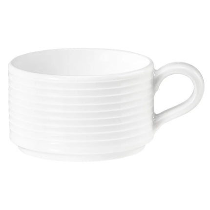 (6 pcs) SELTMANN WEIDEN | BLUES Series Espresso Cups – Porcelain, White – 90 ml