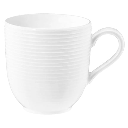 (6 pcs) SELTMANN WEIDEN | Blues Tulip Porcelain Coffee Mug with Handle – 280 ml - White