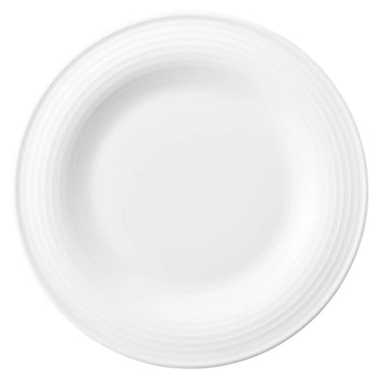 (6 pcs) SELTMANN WEIDEN | Blues Weiss Side Plates – Flat – White Porcelain – Oven & Microwave-safe