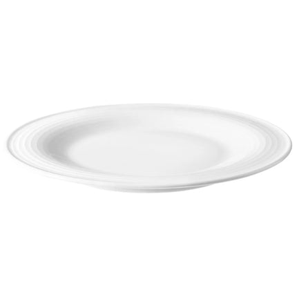 (6 pcs) SELTMANN WEIDEN | Blues White Side Plates – Flat – White Porcelain – Oven & Microwave-safe