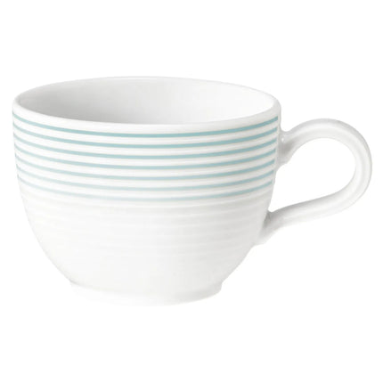 (6 pcs) SELTMANN WEIDEN | Coffee Cup Set – BLUES Series – Arctic Blue Porcelain – 180 ml - Tulip shape