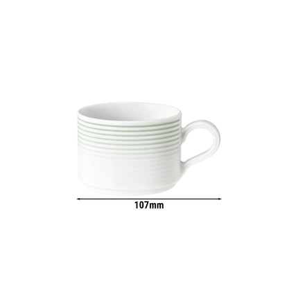 (6 pcs) SELTMANN WEIDEN | Coffee Cup Set – BLUES Series – Sage Green Porcelain – 180 ml