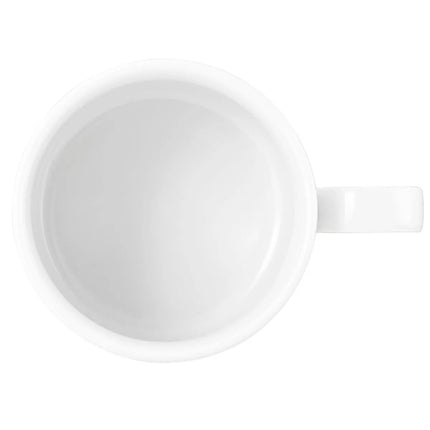 (6 pcs) SELTMANN WEIDEN | Coffee Cup Set – BLUES Series – White Porcelain – 180 ml