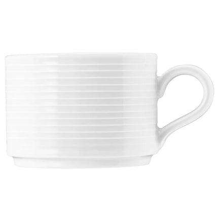 (6 pcs) SELTMANN WEIDEN | Coffee Cup Set – BLUES Series – White Porcelain – 180 ml