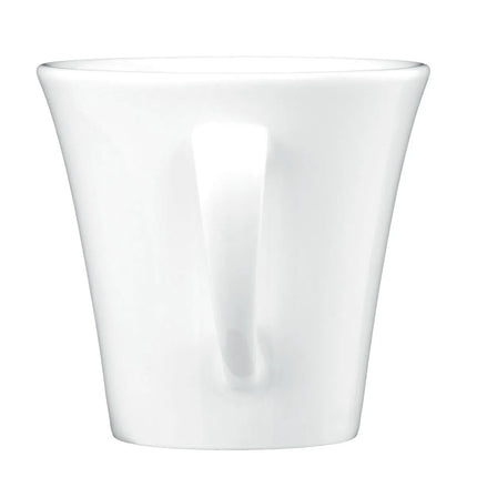 (6 pcs) SELTMANN WEIDEN | Coffee Cup Set – MERAN Series – White Porcelain – 200 ml - High‑gloss look, Extremely robust