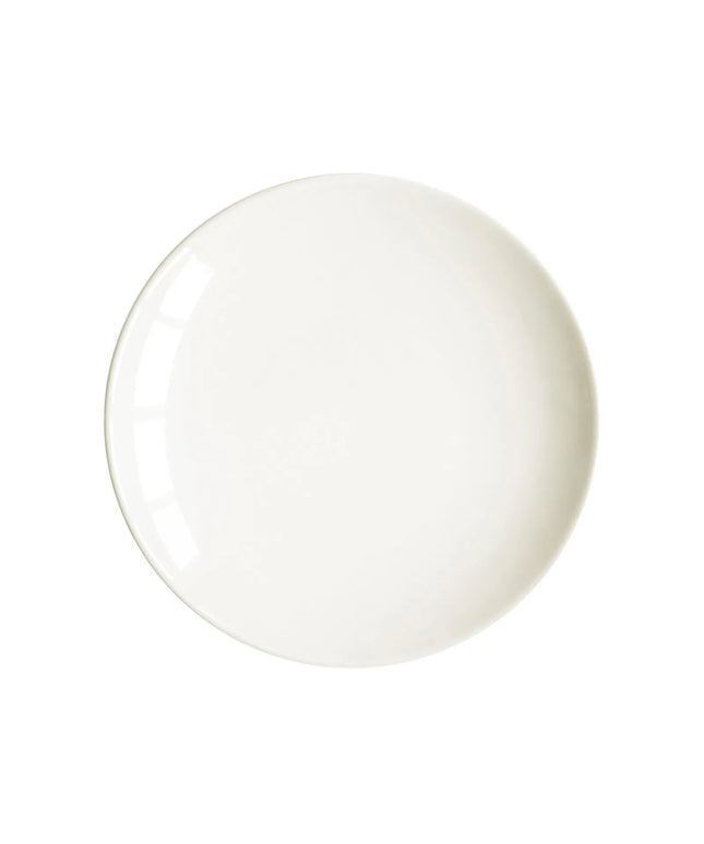 (6 pcs) SELTMANN WEIDEN | Coupe Side Plates – Ø 260 mm – porcelain – dishwasher-safe – cream