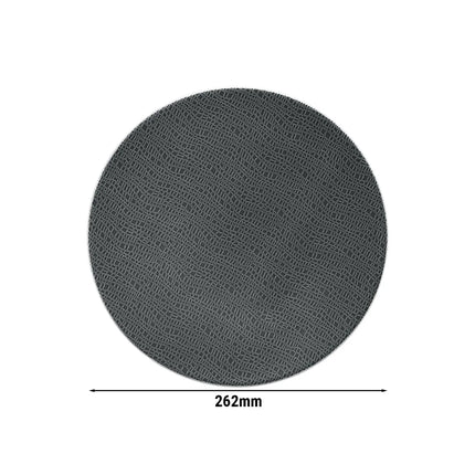 (6 pcs) SELTMANN WEIDEN | Coupe Side Plates – Ø 260 mm – porcelain – dishwasher-safe – anthracite
