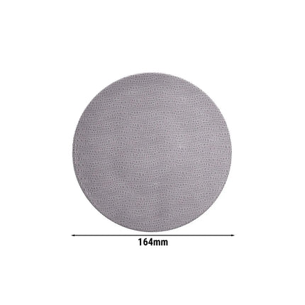 (6 pcs) SELTMANN WEIDEN | Coupe Side Plates – porcelain – dishwasher-safe – Ø 165 mm – grey