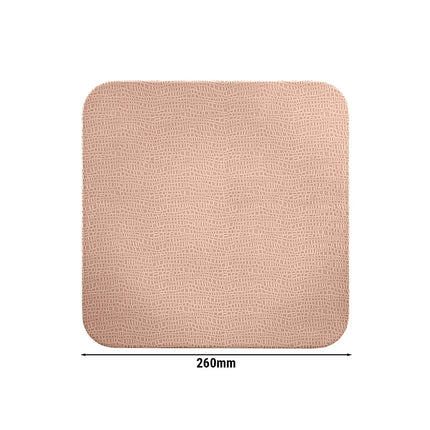 (6 pcs) SELTMANN WEIDEN | Coupe Side Plates – porcelain – dishwasher-safe – Ø 260 mm – square – old rose