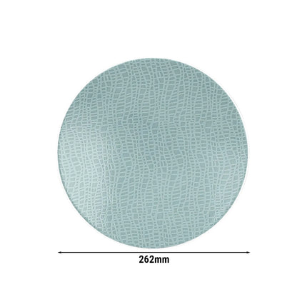 (6 pcs) SELTMANN WEIDEN | Coupe Side Plates – porcelain – dishwasher-safe – Ø 260 mm – turquoise